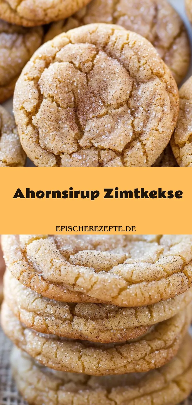 Template of Ahornsirup Zimtkekse