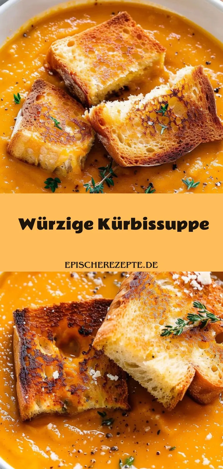 Template of Würzige Kürbissuppe
