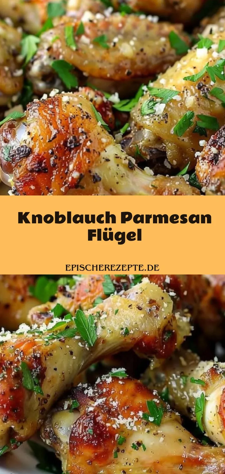 Template of Knoblauch Parmesan Flügel