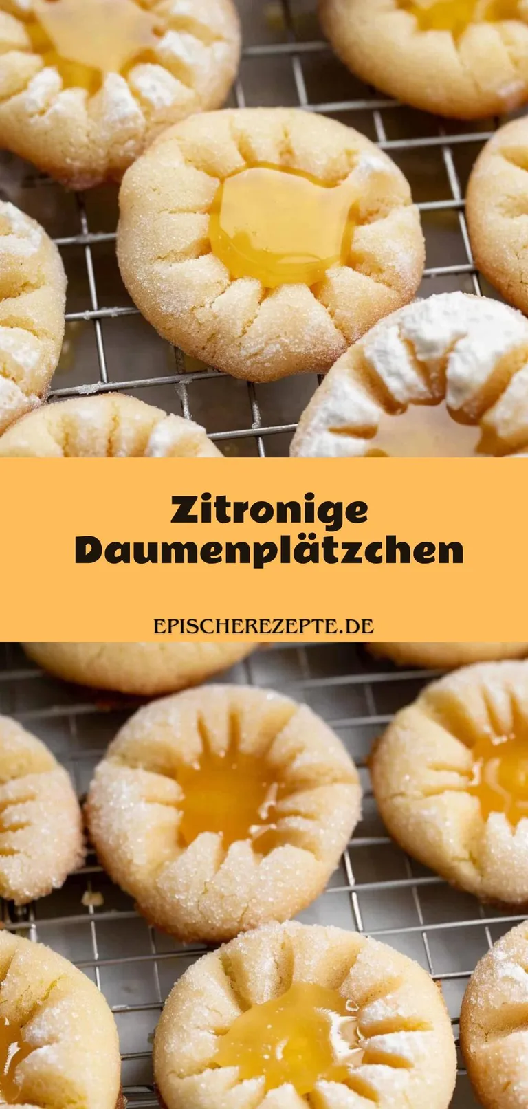 Template of Zitronige Daumenplätzchen