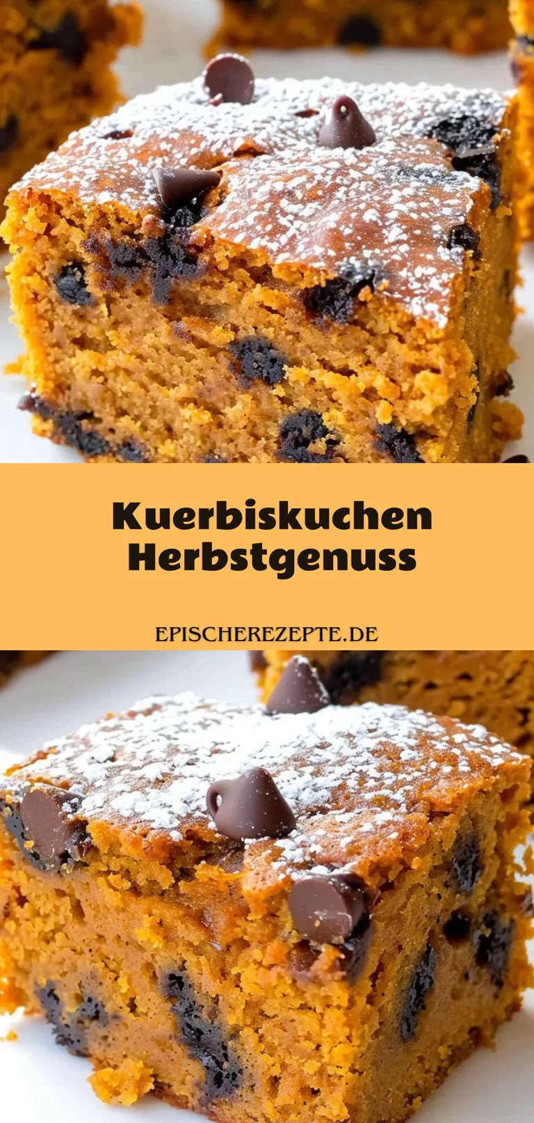 Template of Kuerbiskuchen Herbstgenuss