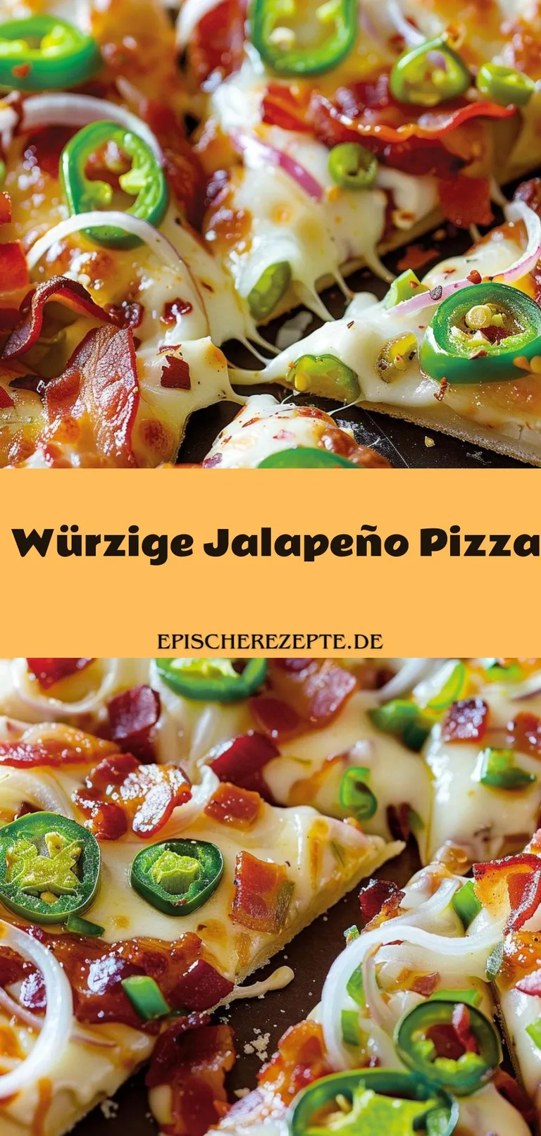 Template of Würzige Jalapeño Pizza