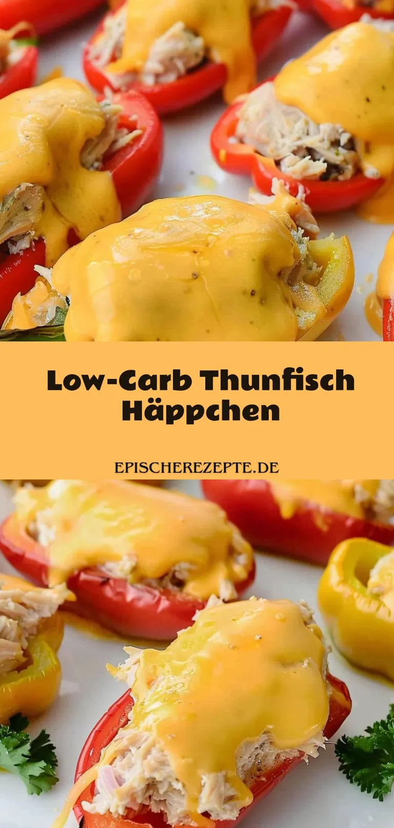 Template of Low-Carb Thunfisch Häppchen