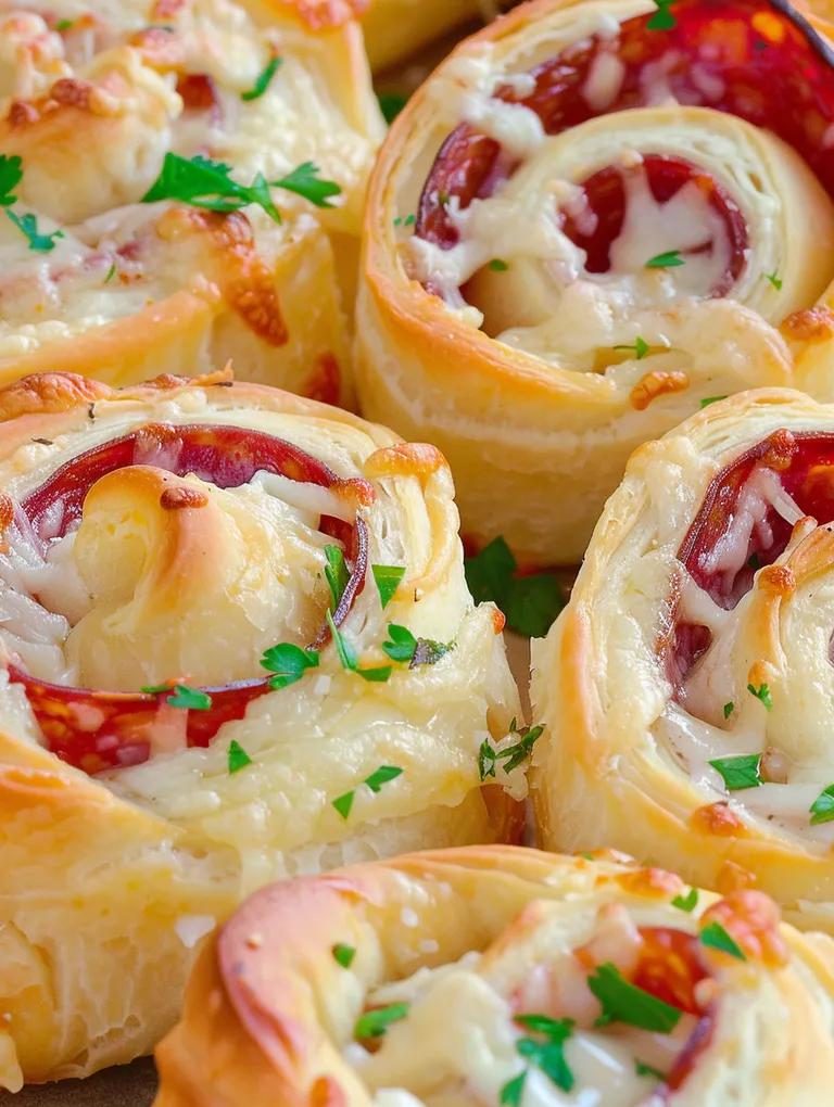 Pizza Pinwheels Recipe.