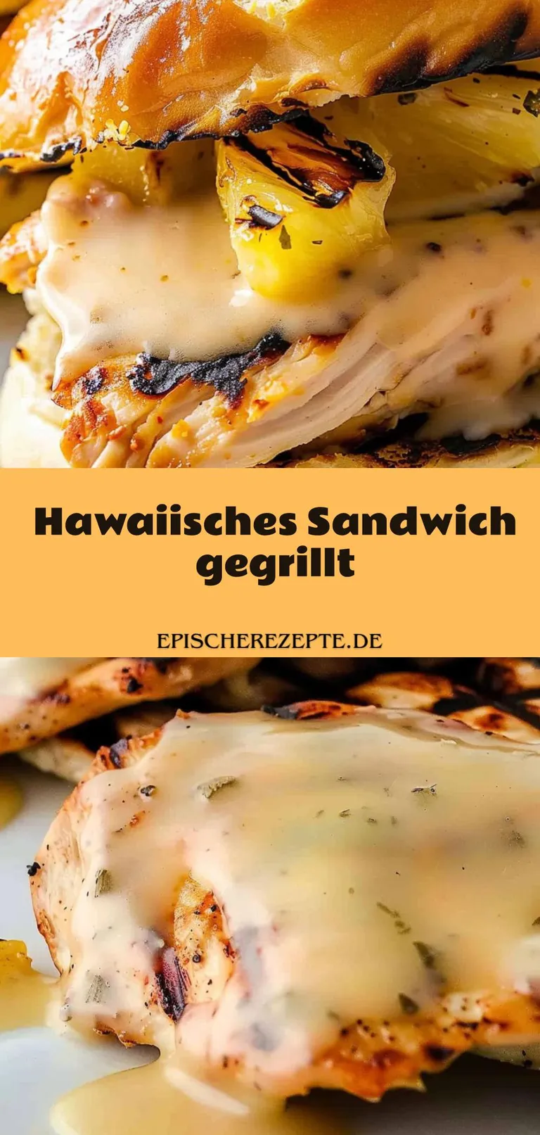 Template of Hawaiisches Sandwich gegrillt