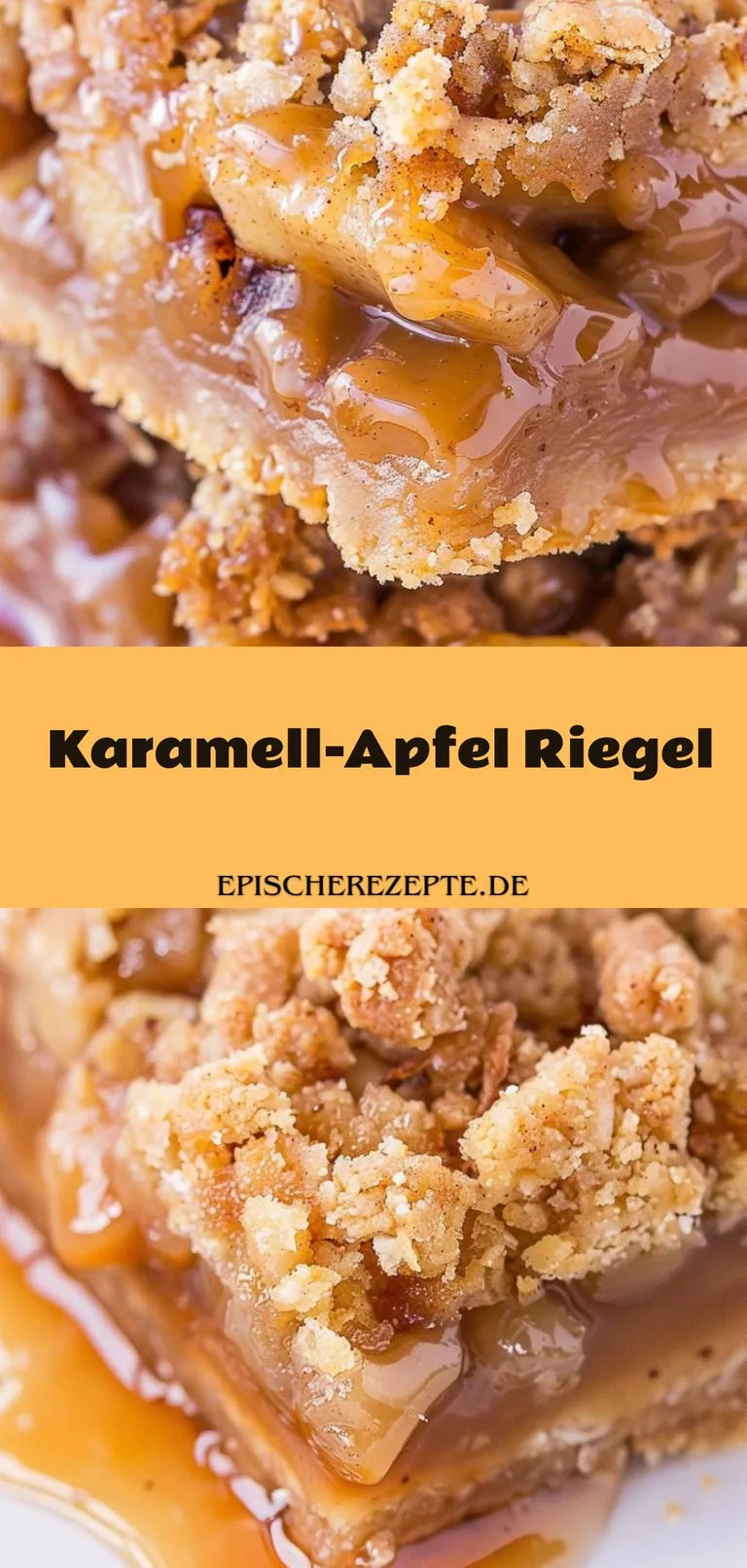 Template of Karamell-Apfel Riegel