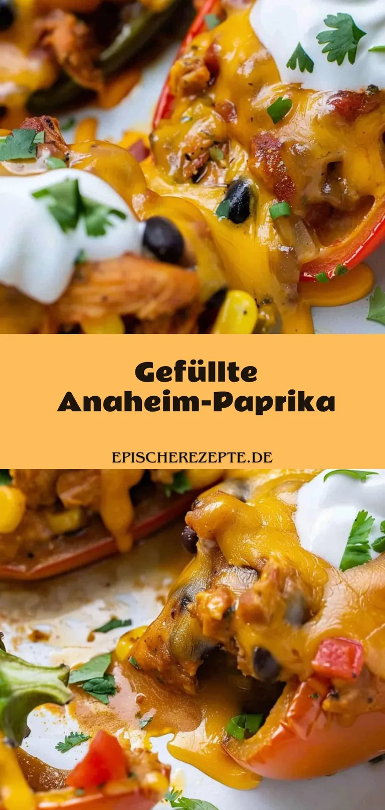 Template of Gefüllte Anaheim-Paprika
