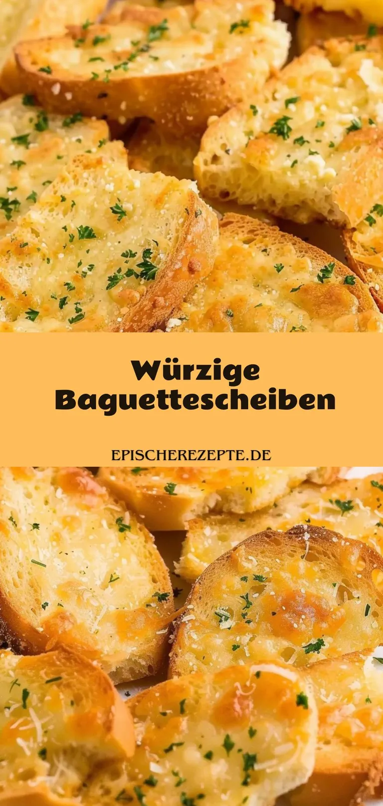 Template of Würzige Baguettescheiben