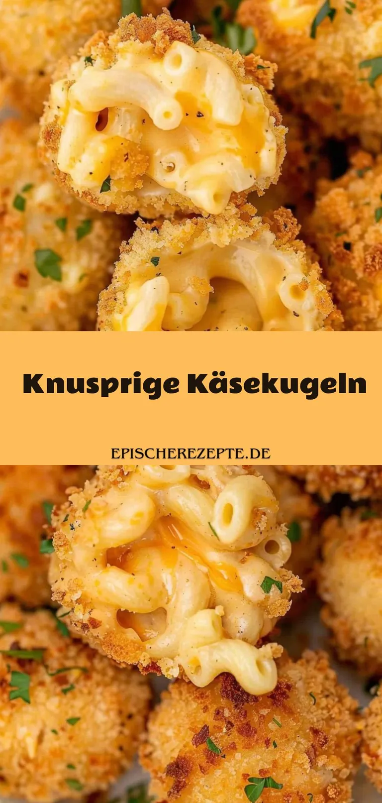 Template of Knusprige Käsekugeln