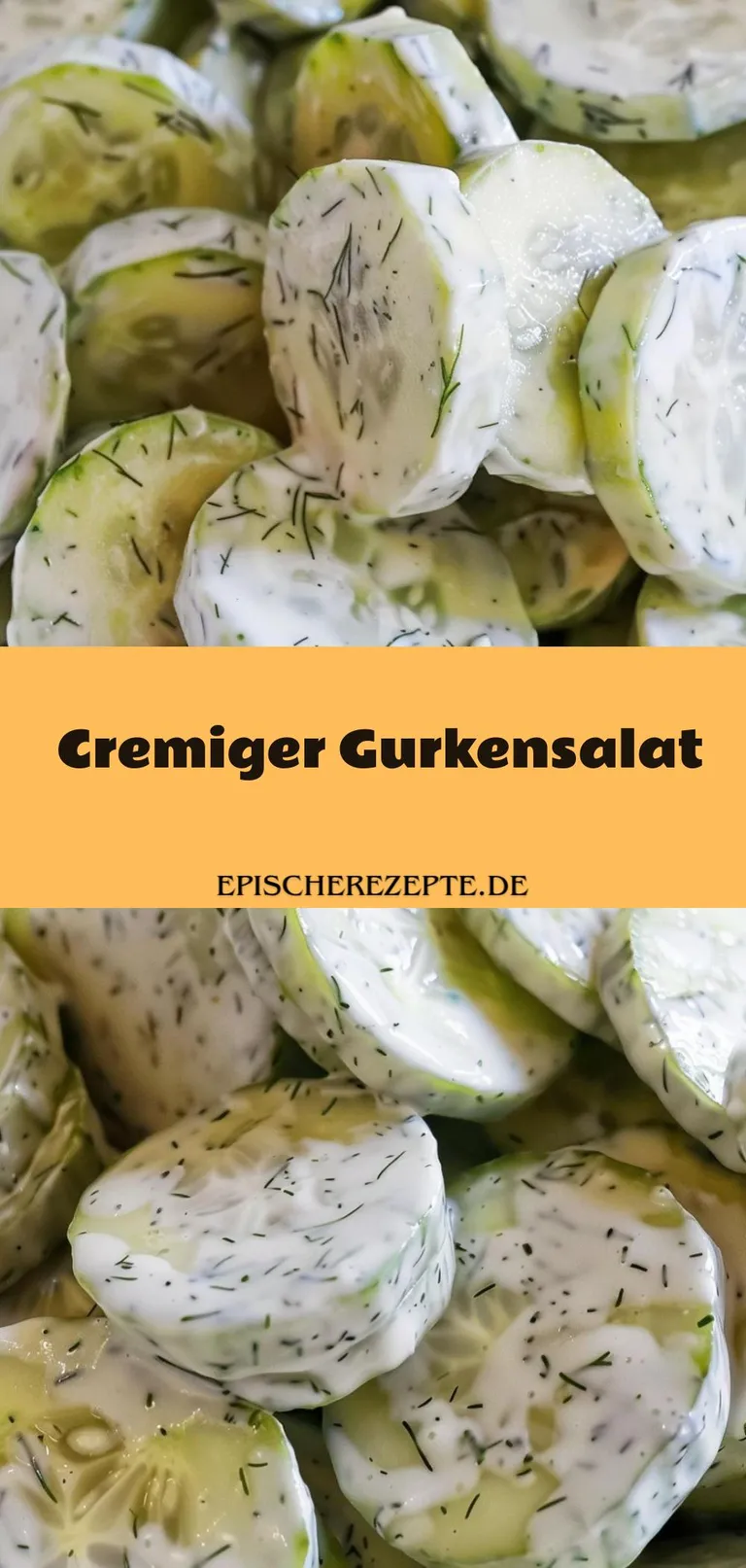 Template of Cremiger Gurkensalat