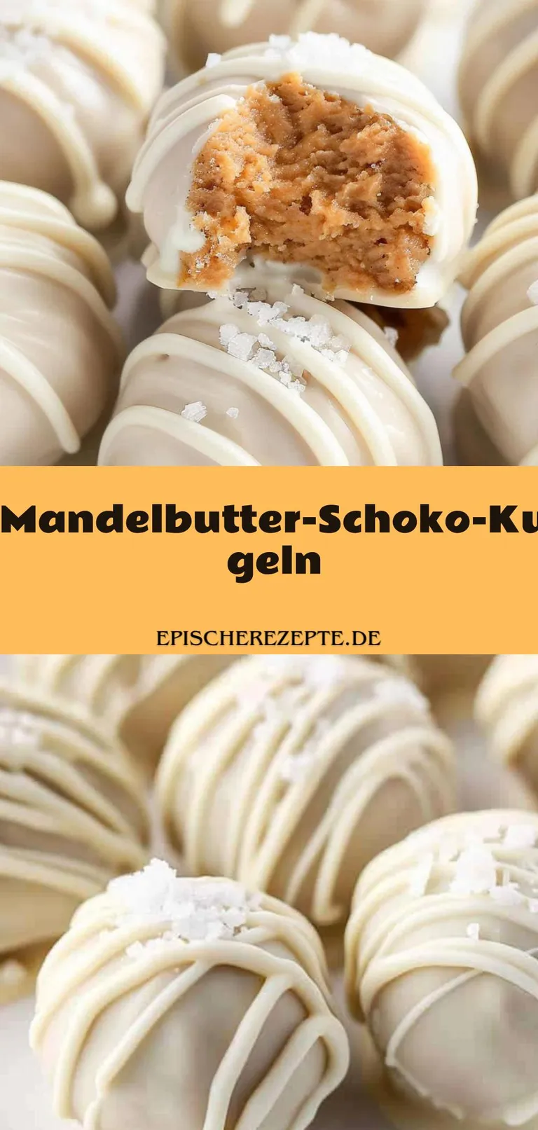 Template of Mandelbutter-Schoko-Kugeln