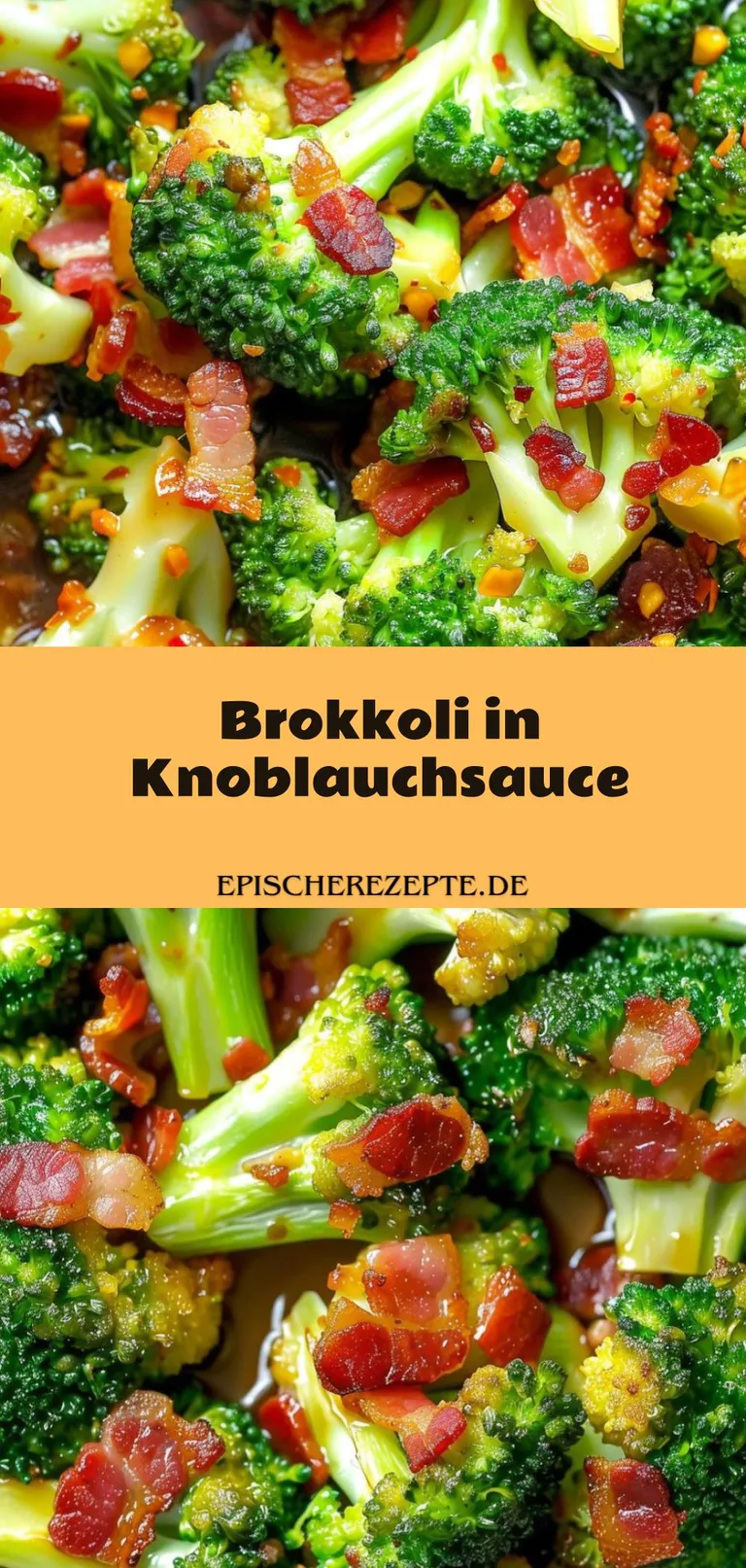 Template of Brokkoli in Knoblauchsauce