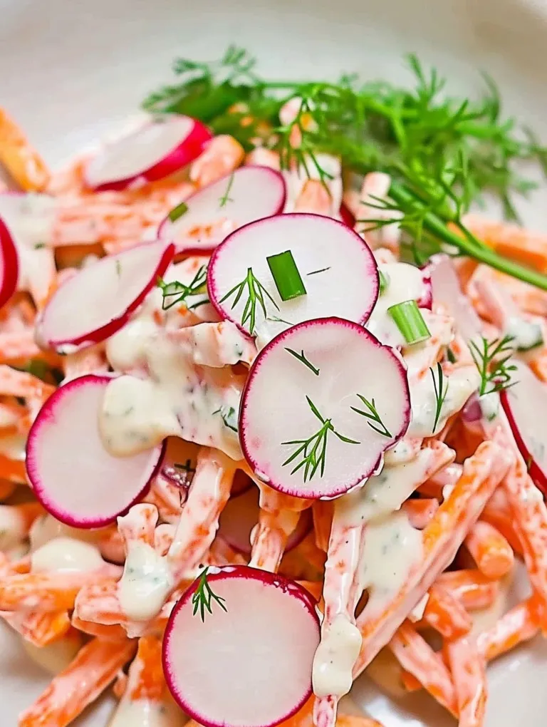 A plate of food with a white sauce on top.