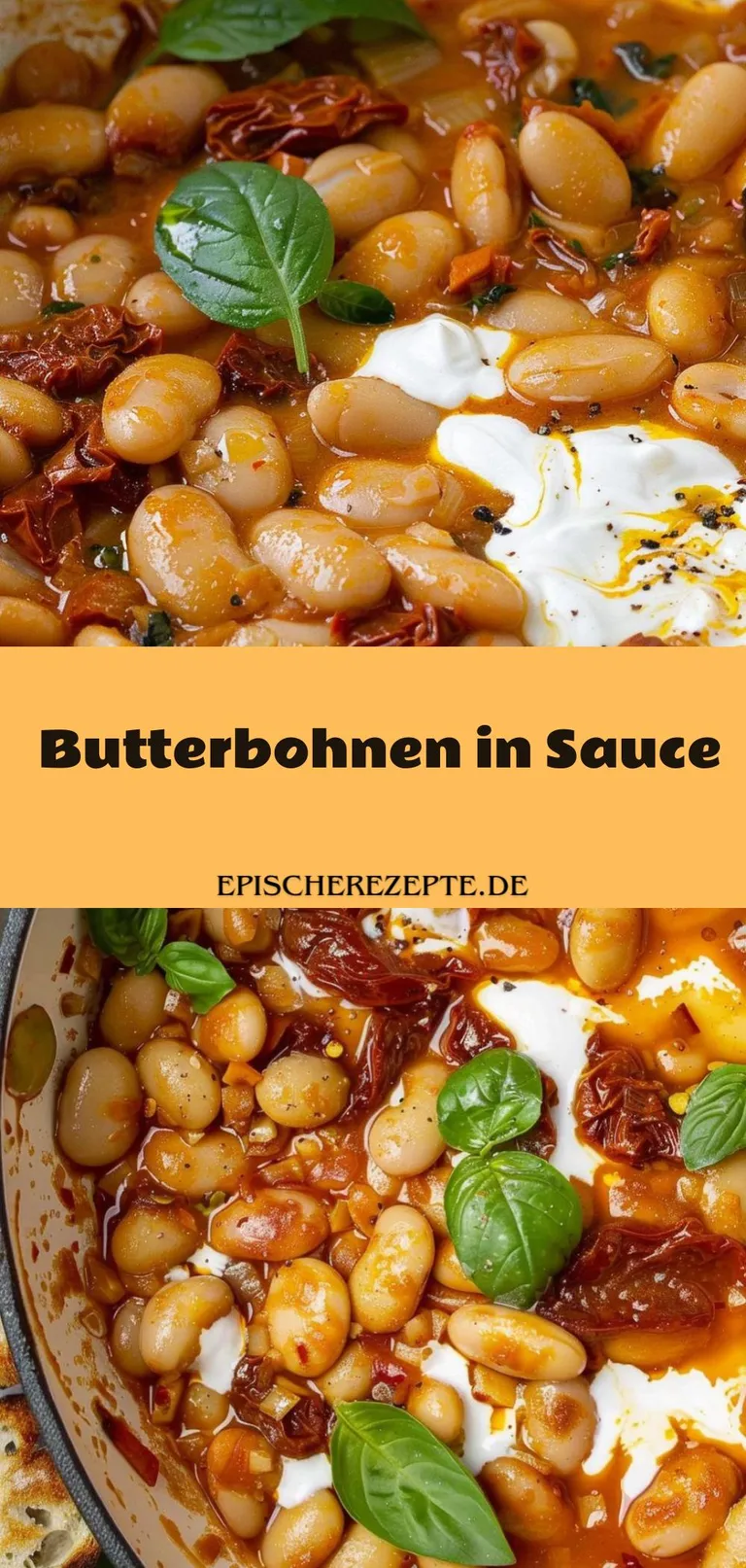 Template of Butterbohnen in Sauce