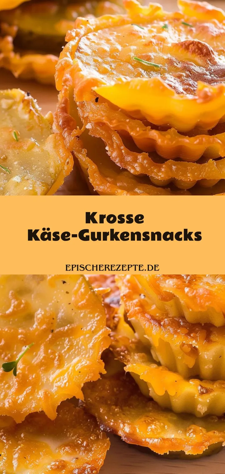 Template of Krosse Käse-Gurkensnacks
