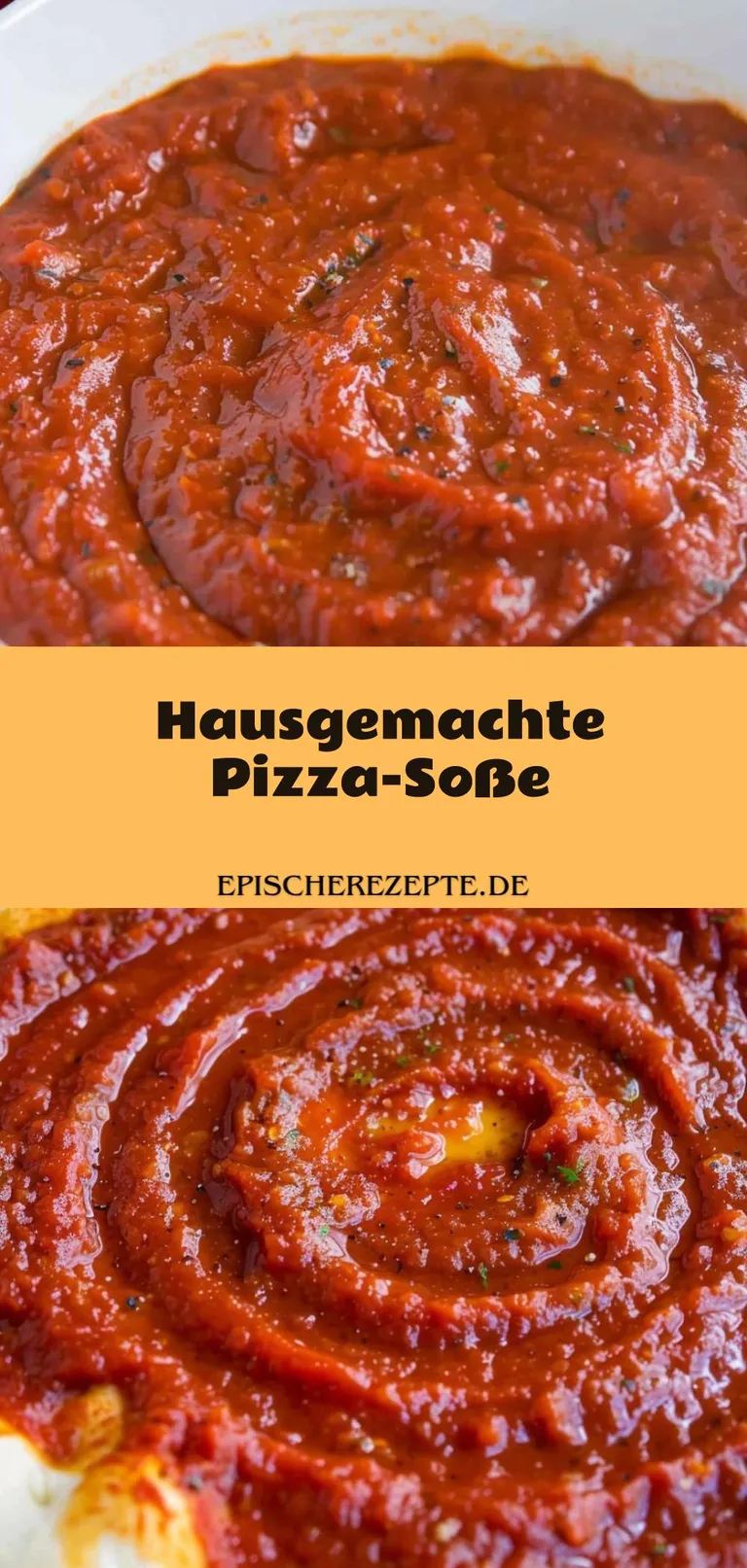 Template of Hausgemachte Pizza-Soße