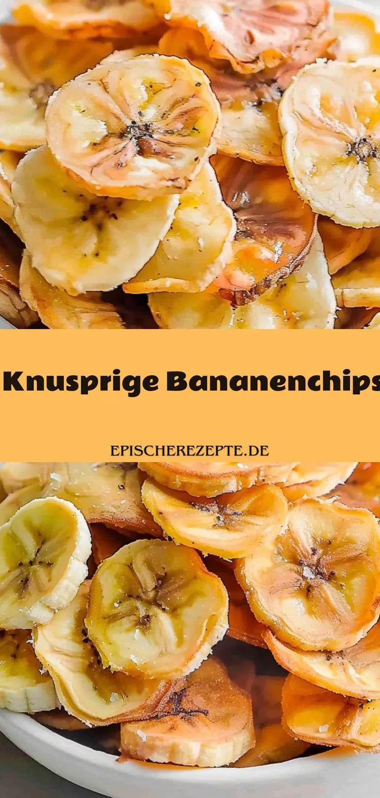 Template of Knusprige Bananenchips
