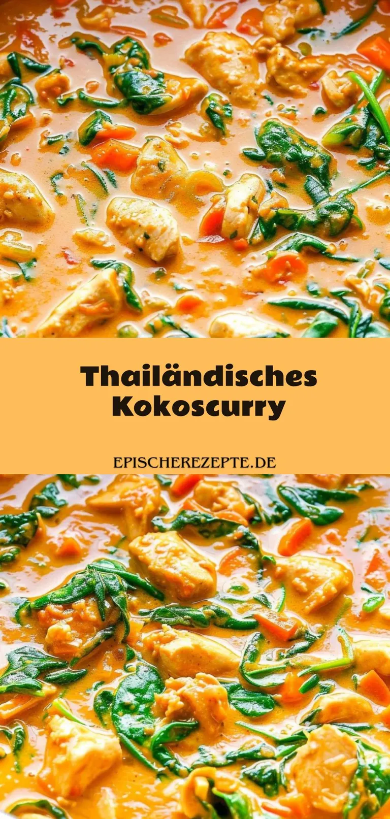 Template of Thailändisches Kokoscurry