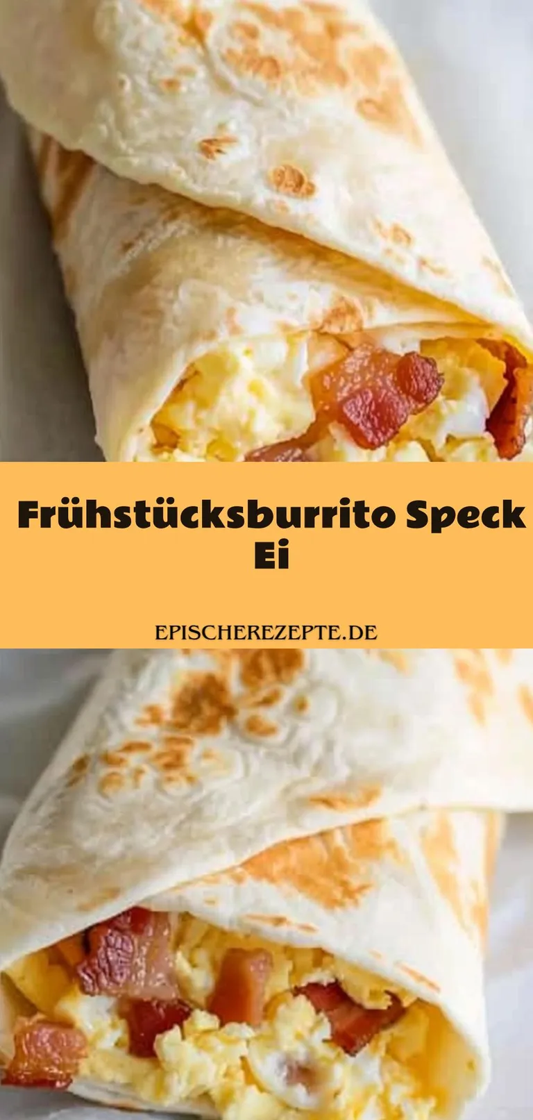 Template of Frühstücksburrito Speck Ei