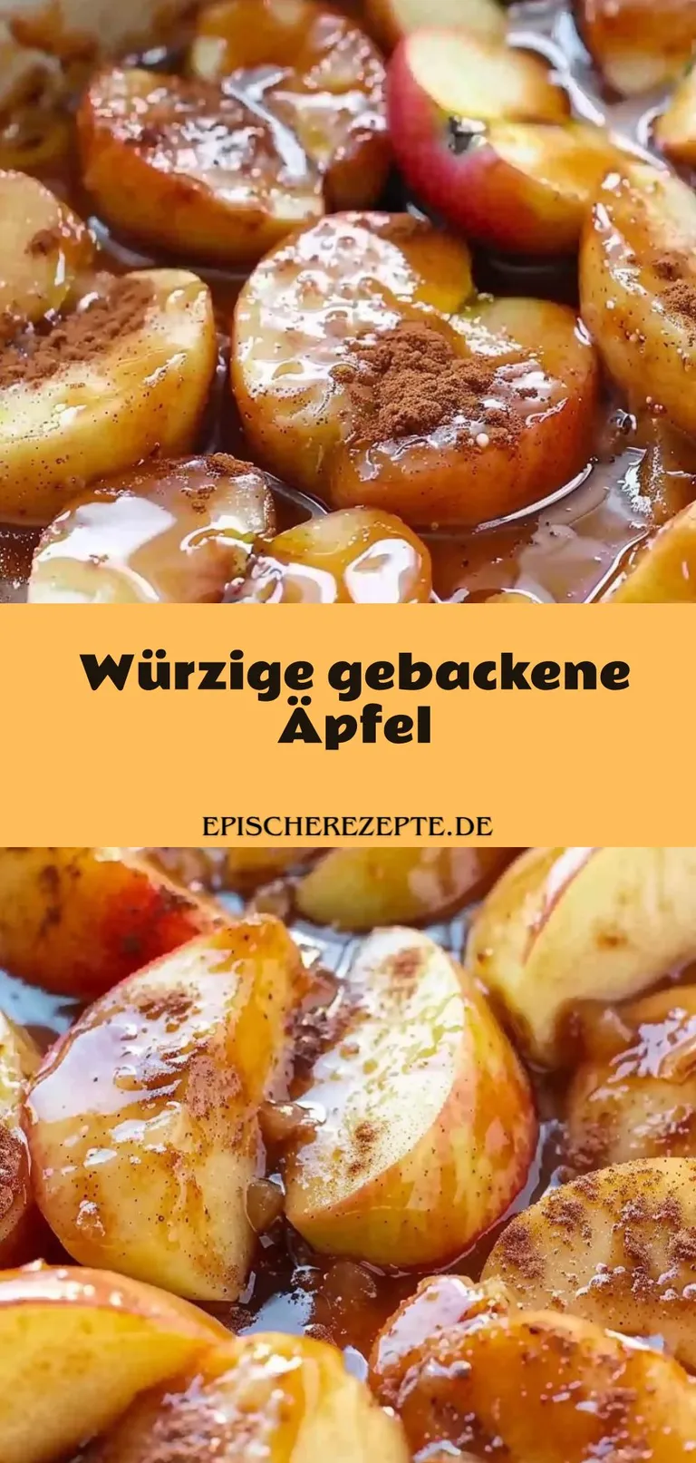 Template of Würzige gebackene Äpfel