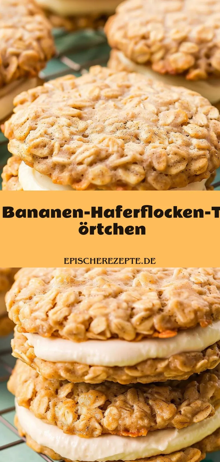 Template of Bananen-Haferflocken-Törtchen