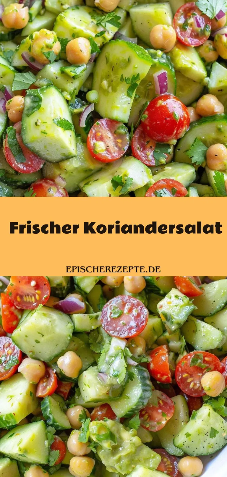 Template of Frischer Koriandersalat