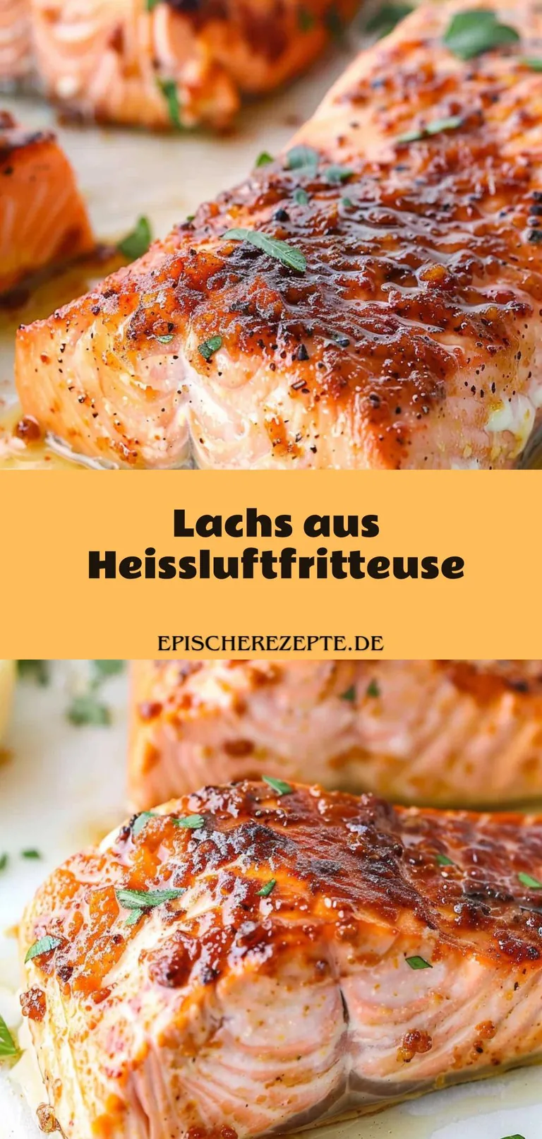 Template of Lachs aus Heissluftfritteuse