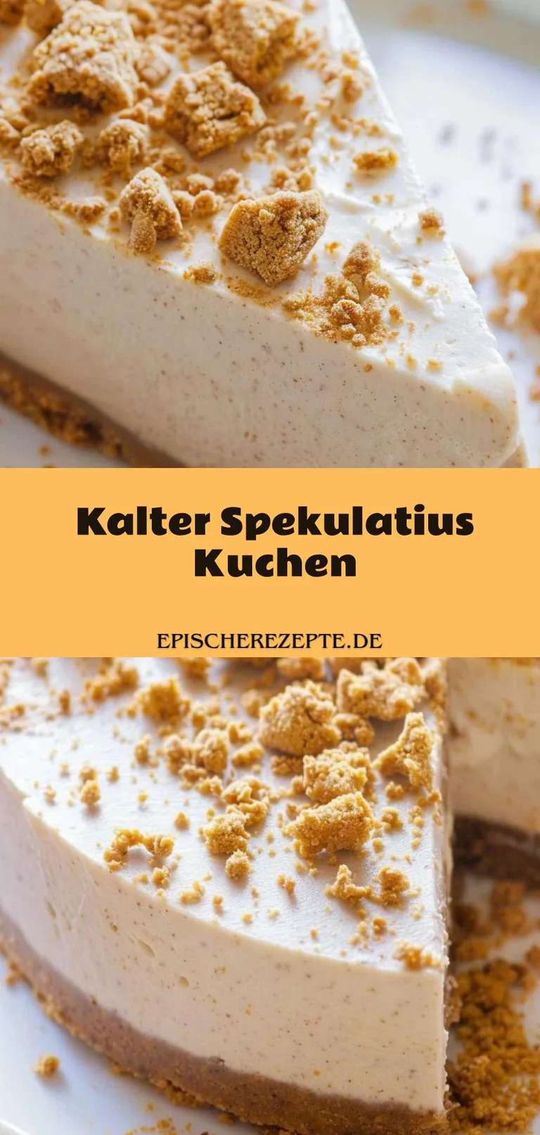 Template of Kalter Spekulatius Kuchen