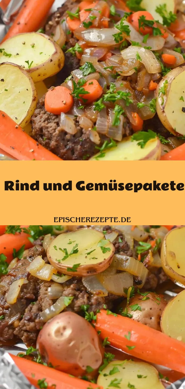 Template of Rind und Gemüsepakete