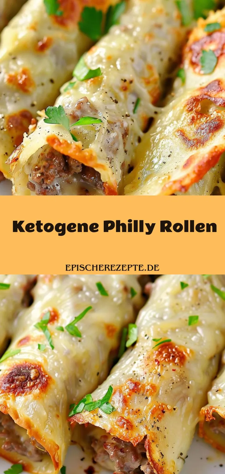 Template of Ketogene Philly Rollen