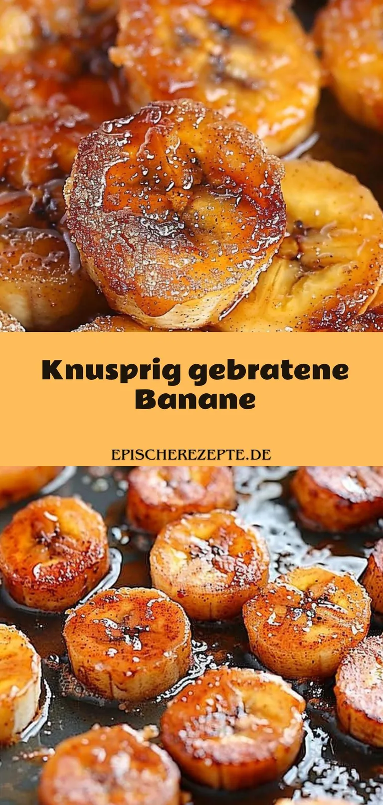 Template of Knusprig gebratene Banane