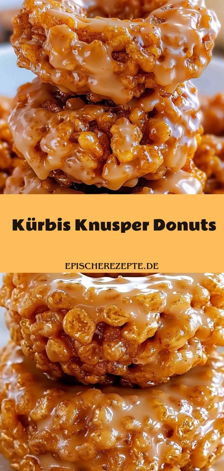 Template of Kürbis Knusper Donuts