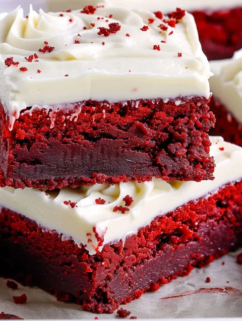 A slice of red velvet cake.