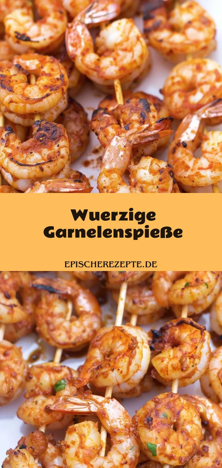 Template of Wuerzige Garnelenspieße