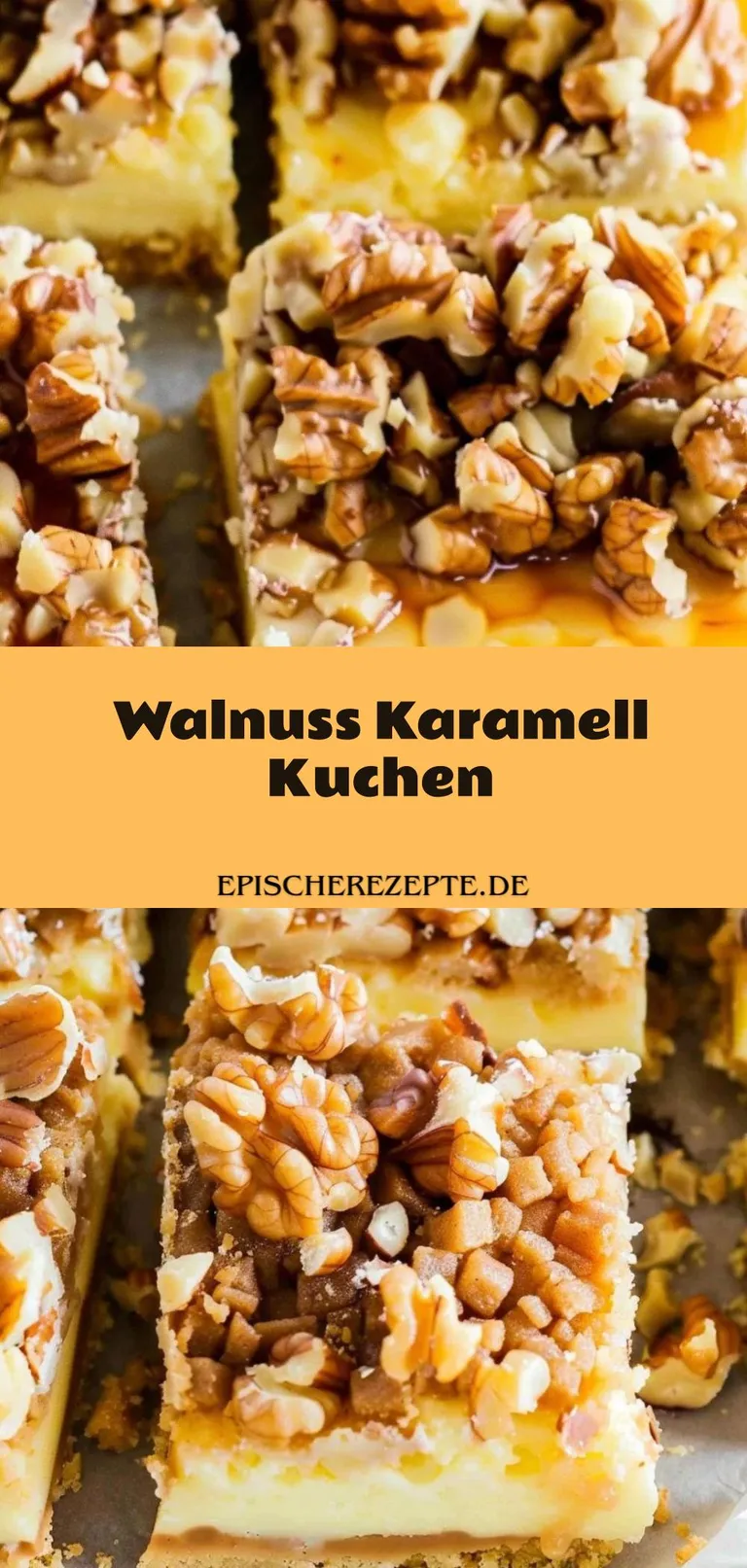 Template of Walnuss Karamell Kuchen