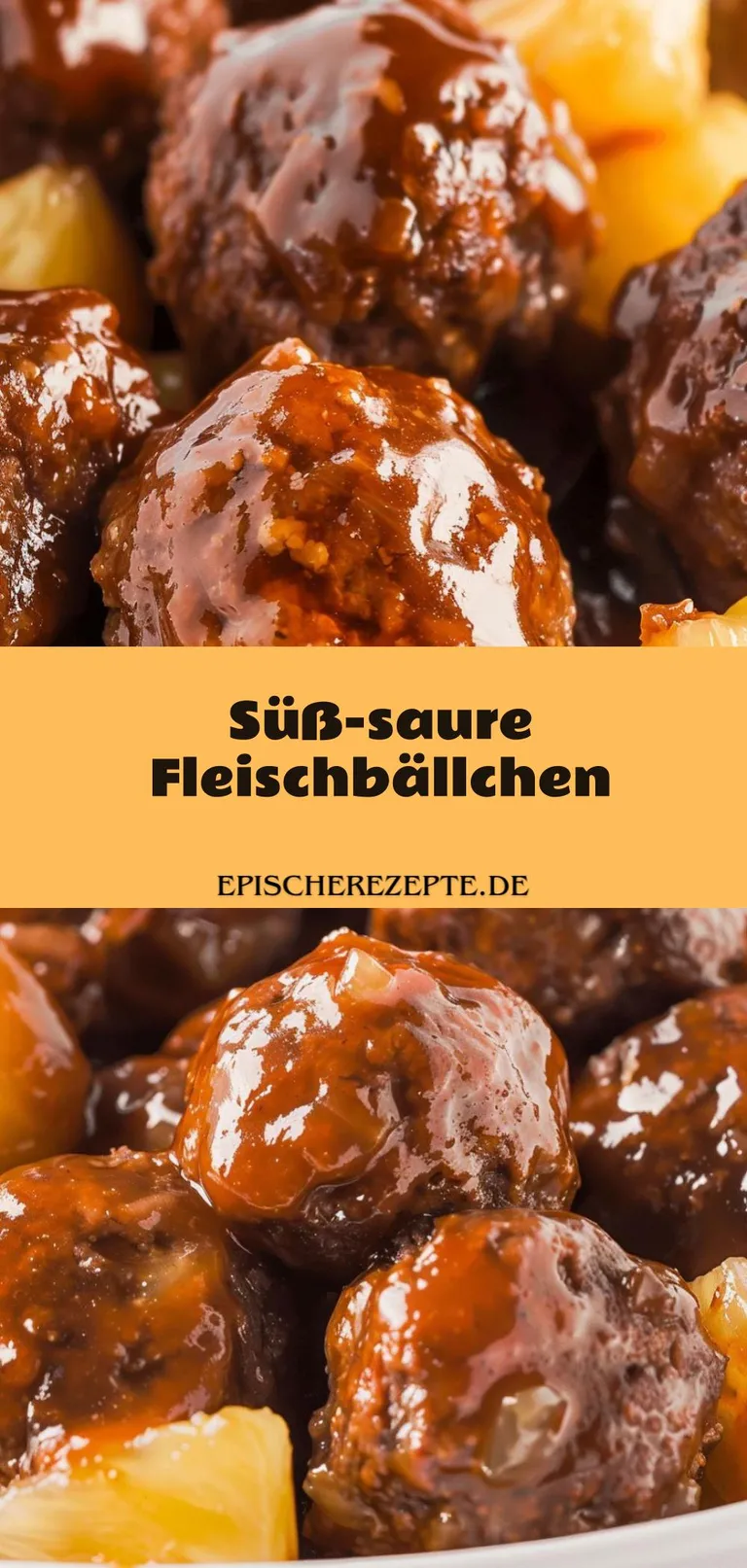 Template of Süß-saure Fleischbällchen