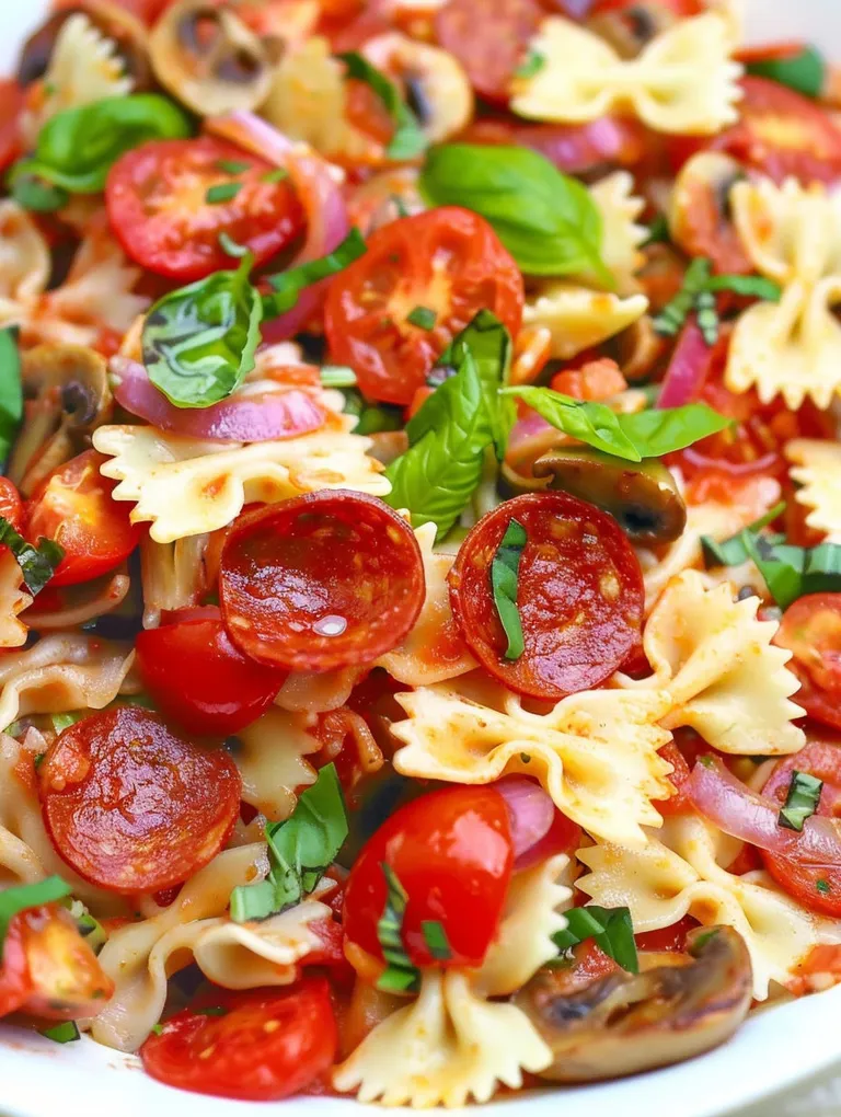 A close up of a pizza with tomatoes and basil.
