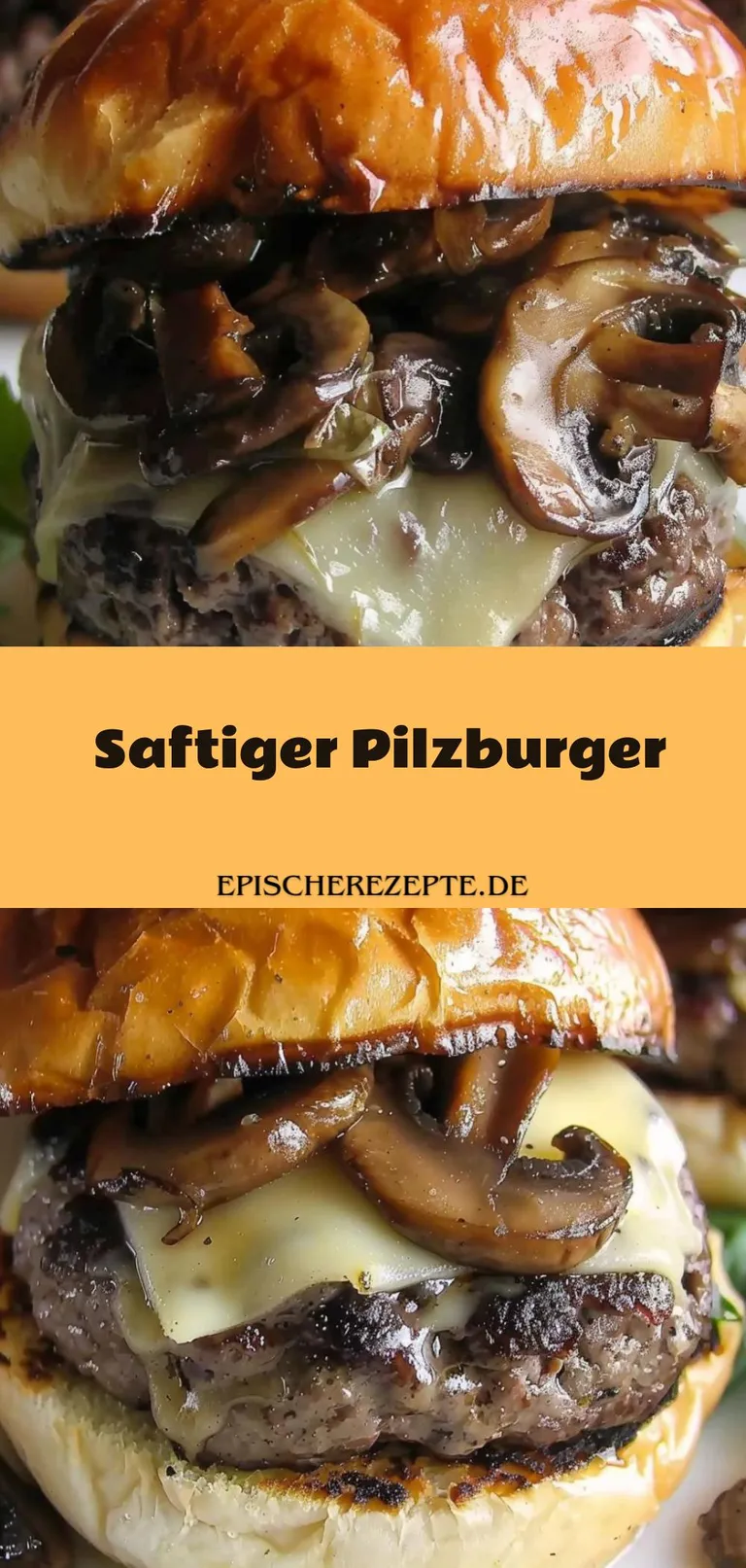 Template of Saftiger Pilzburger