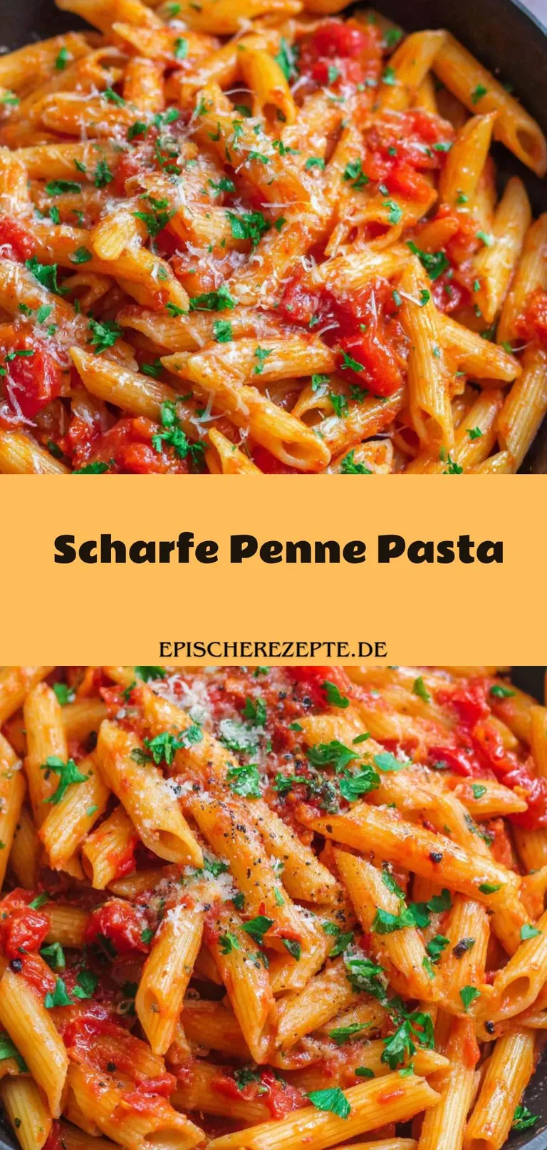 Template of Scharfe Penne Pasta
